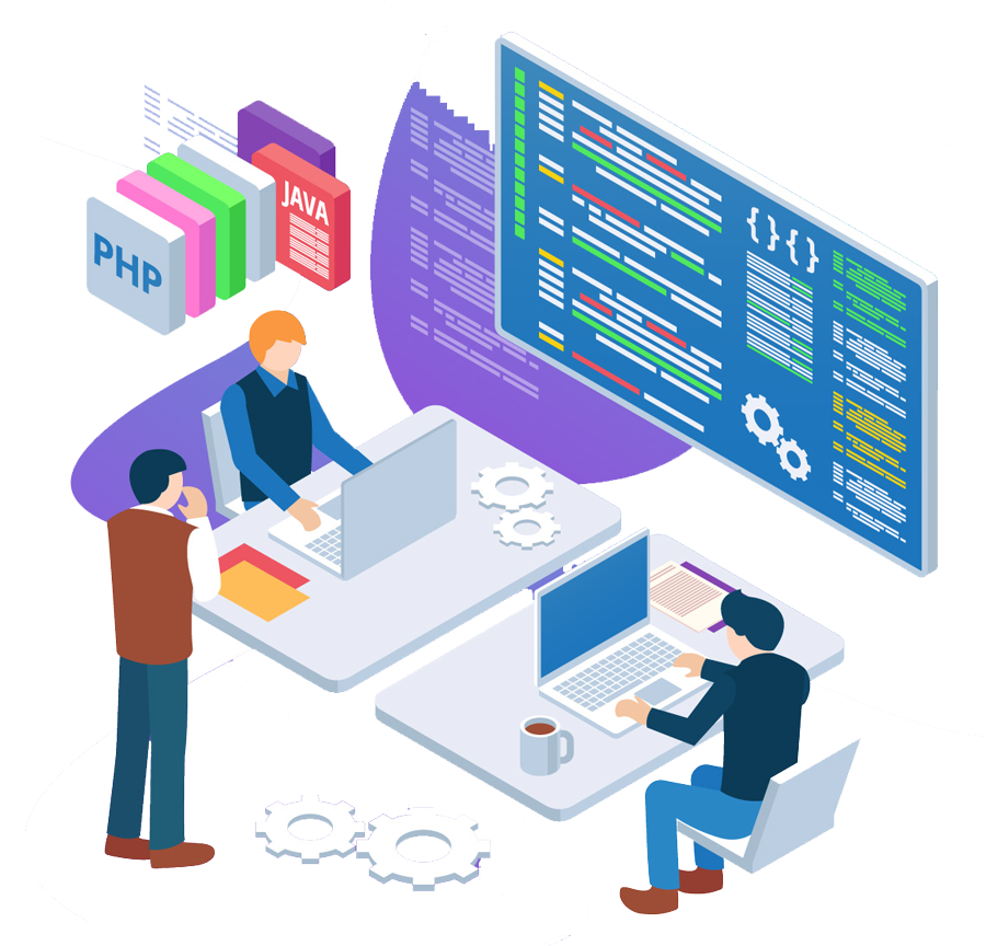 Website Development Illustration